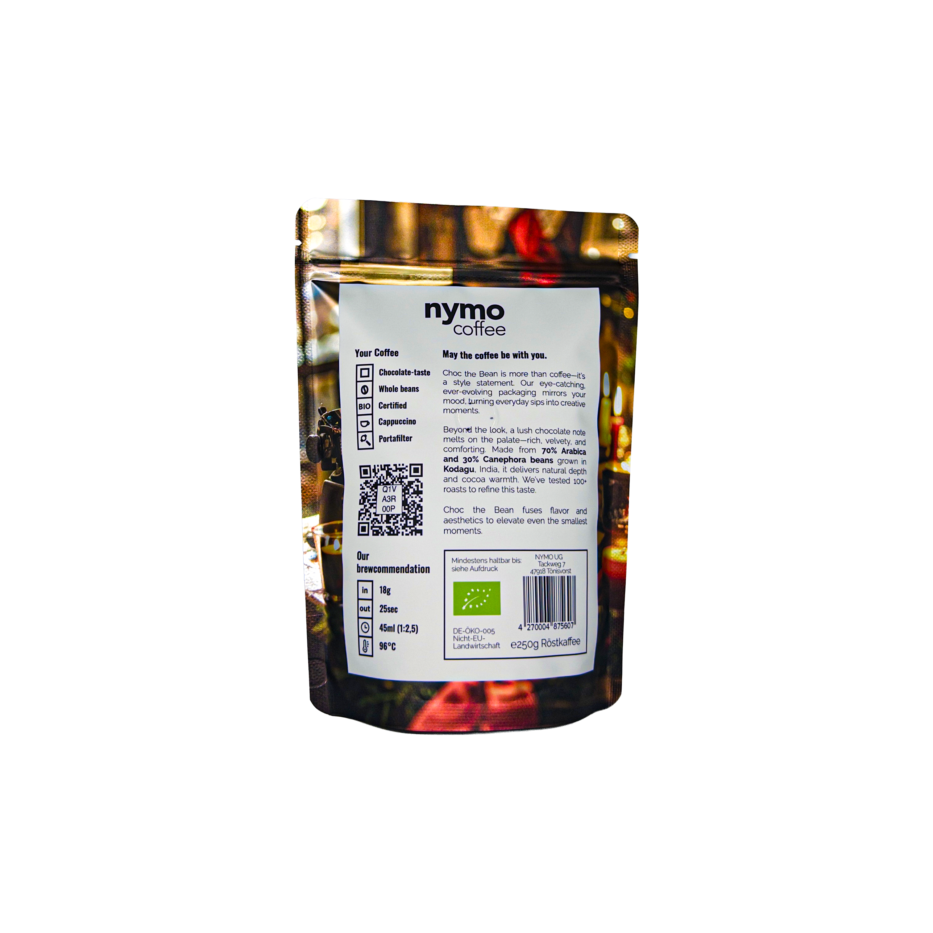 Choc the Bean - Christmas Glow