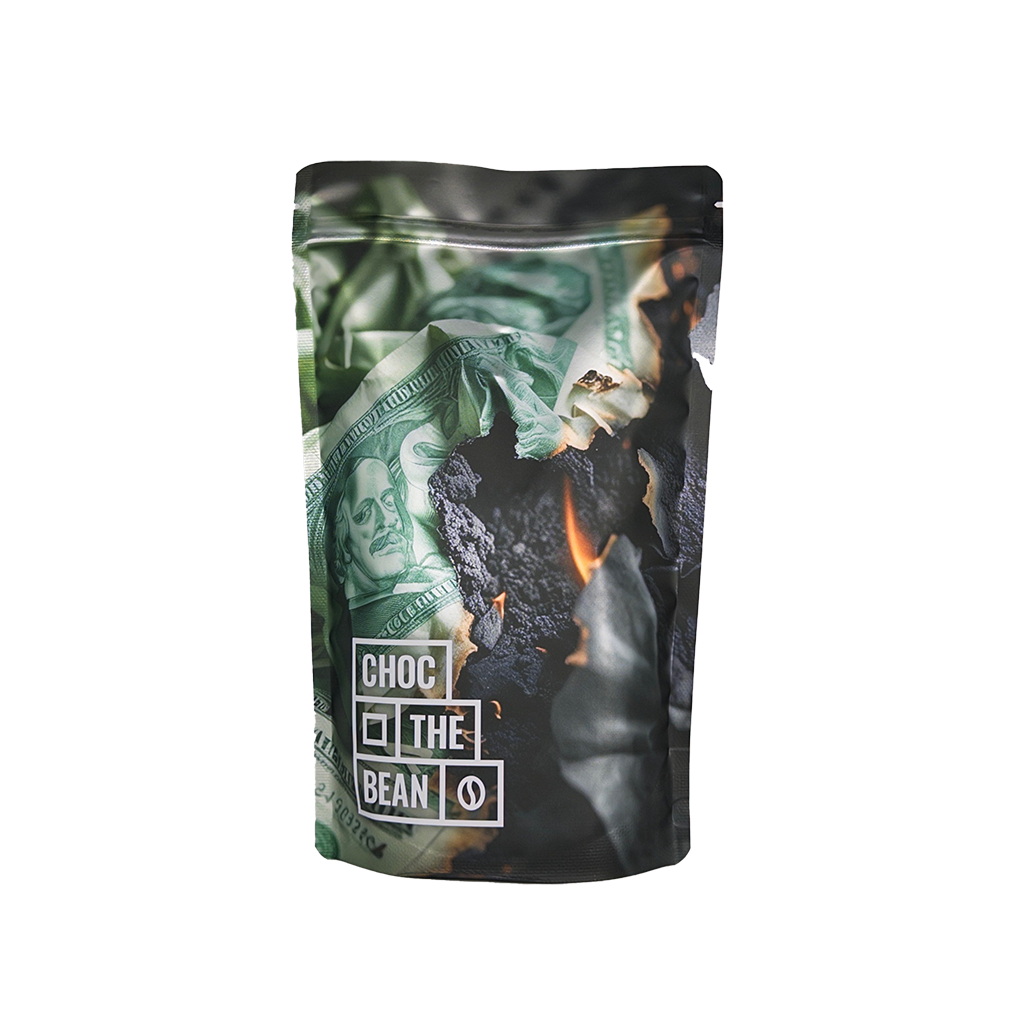 Burnt Tender - Bio Kaffee ganze Bohnen 420g, Arabica Robusta Blend, dunkle Schokolade Haselnuss