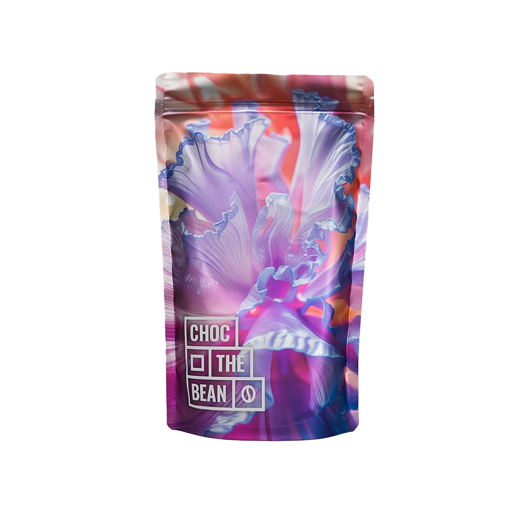 Lilac Flare - Bio Kaffee ganze Bohnen 420g, Arabica Robusta Blend, dunkle Schokolade Haselnuss