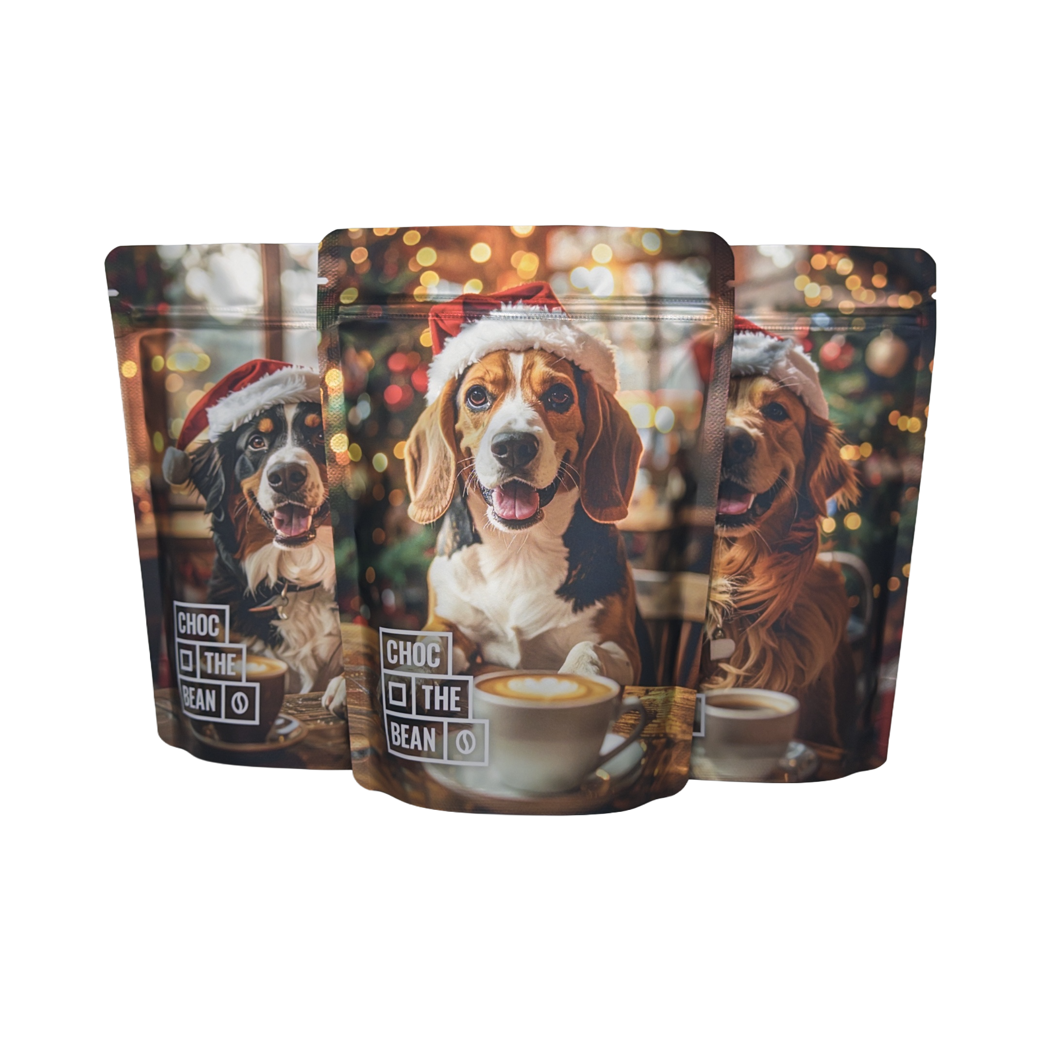 Choc the Bean - Christmas Dogs